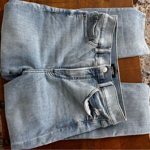 Express Light Blue Skinny Jeans